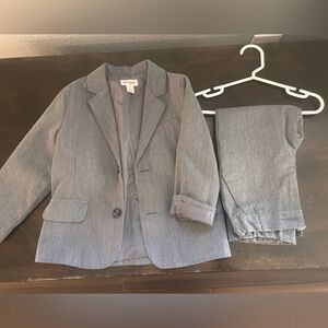 3T Gray Toddler Boys' Blazer & Pants Suit Set - Cat & Jack